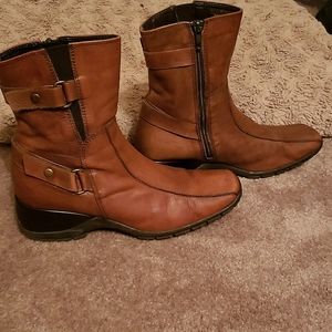 Clark's Leather Booties